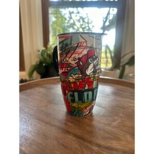 Buc-ee’s New Kelly O'neal Florida Glass Travel Mug With Lid